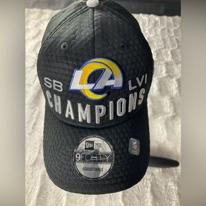 New Era On Field Super Bowl LVI Champions Rams NFL Adjustmentable Headwear Hat